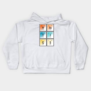 Hastings City Table of Elements Kids Hoodie